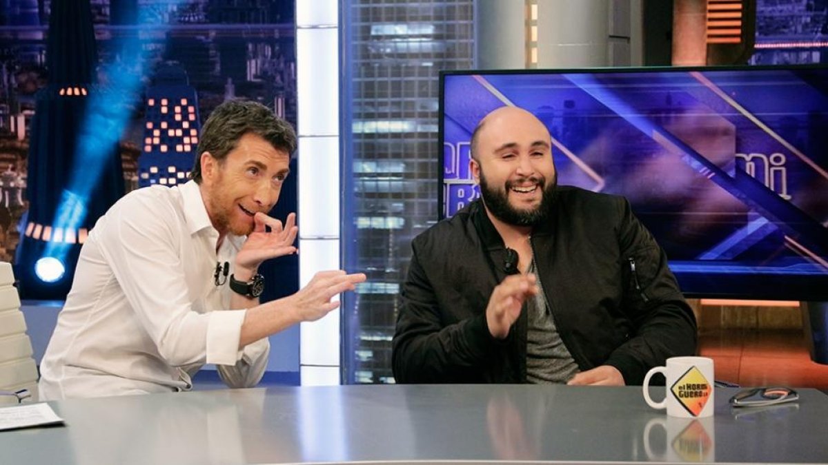 Kiko Rivera, feliç a ‘El Hormiguero’.