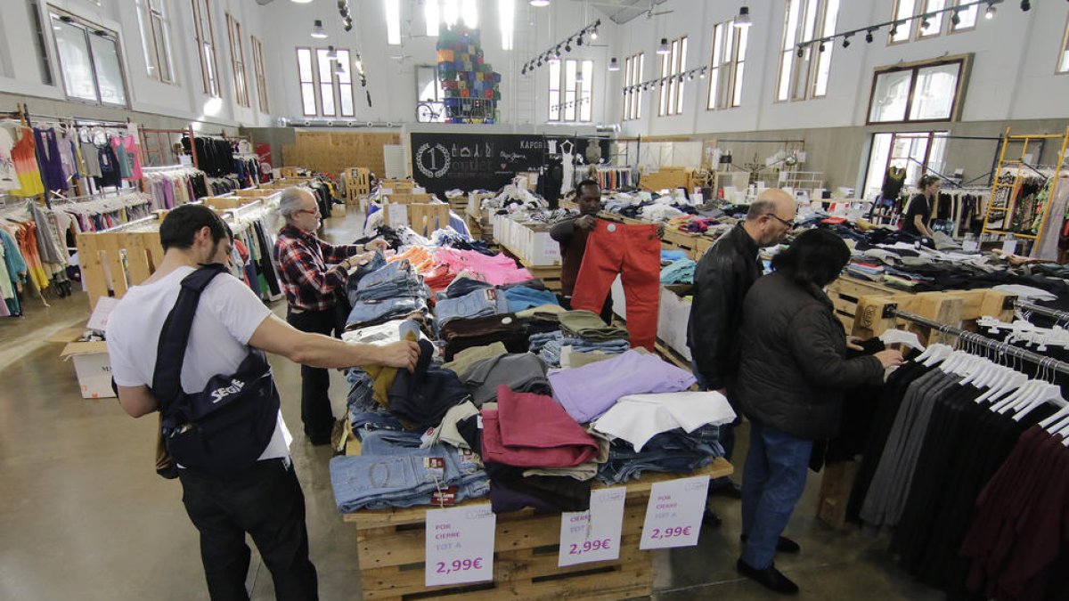 El outlet de ropa estuvo en funcionamiento casi tres años, hasta su cierre el pasado mes de marzo.