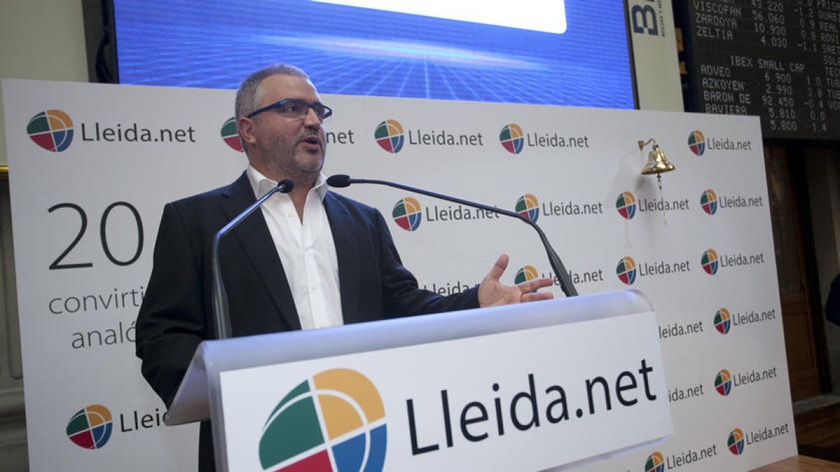 EL director ejecutivo de Lleida.net, Sisco Sapena.
