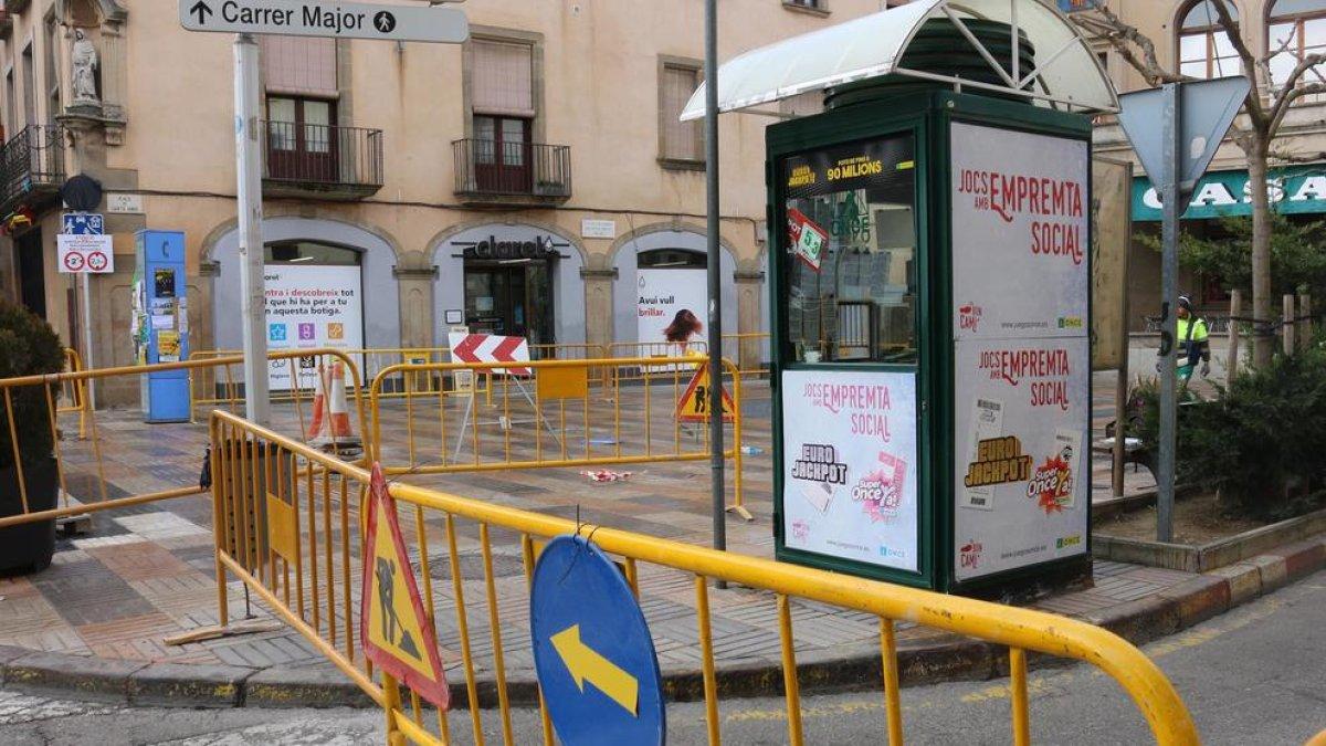 Cervera afronta las últimas obras de mejora del centro histórico