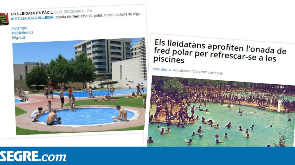 La xarxa, sobre l'onada de fred al pla de Lleida