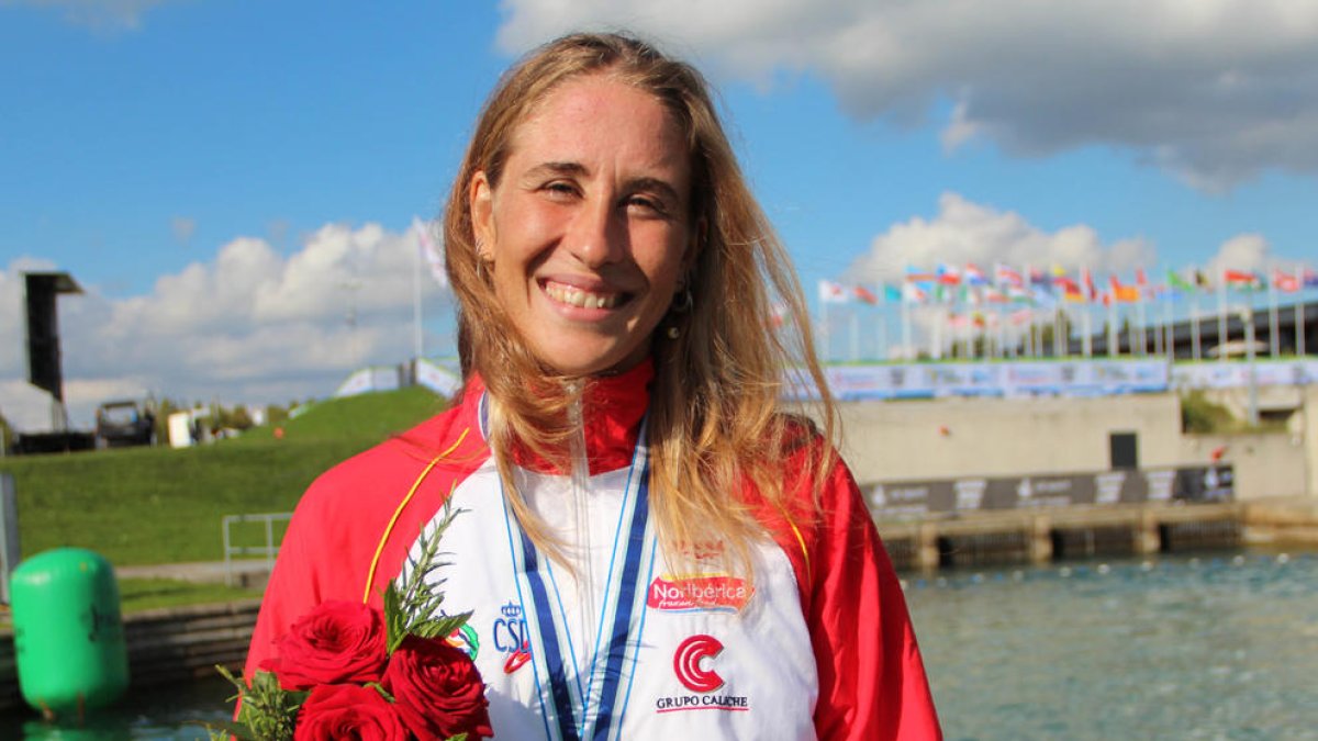 La piragüista Núria Vilarrubla