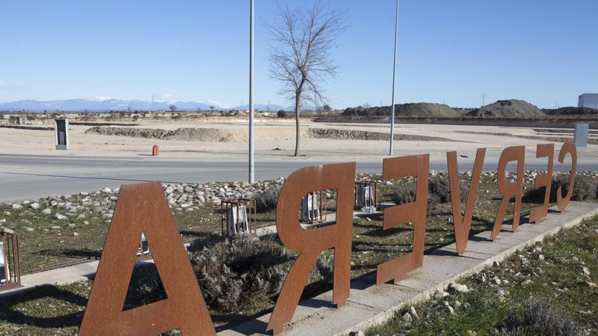 Terrenos donde se ubicará la nueva sede de la empresa SPF.