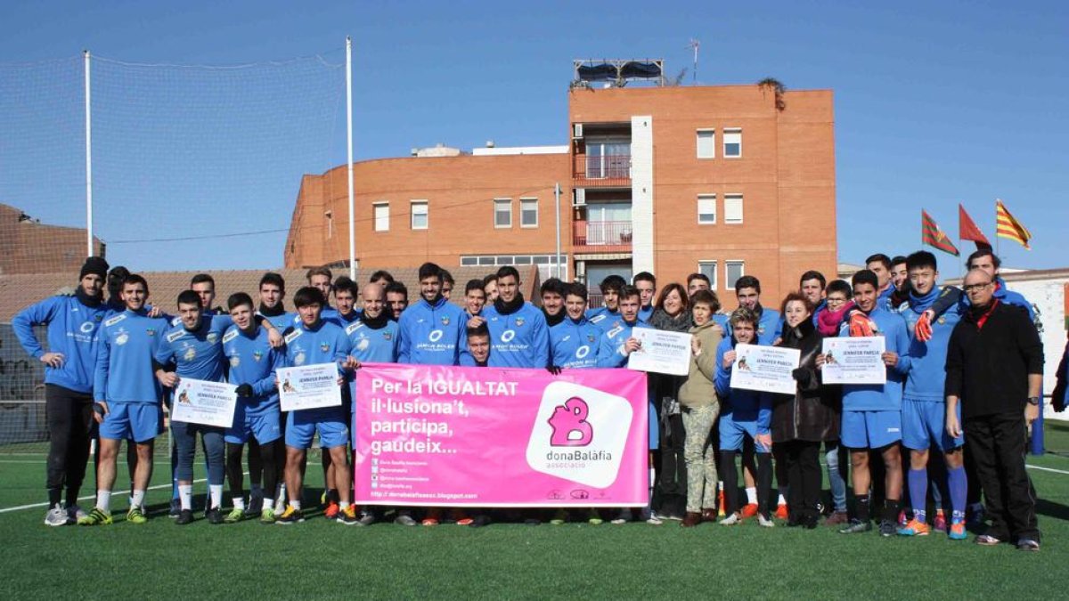 El Lleida colabora con #Balafia8DonaiEsport, cuya jornada tendrá lugar el día 27 en el centre cívic.