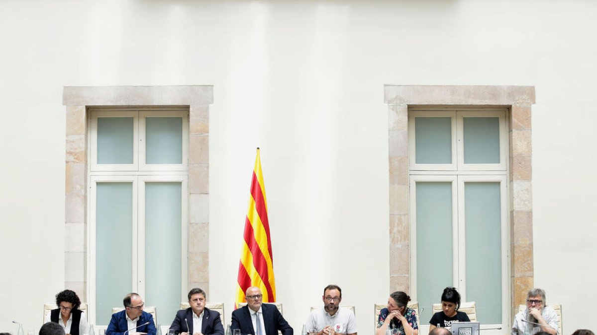 La Llei de Referèndum preveu declarar la independència abans de 48 hores si guanyés el sí