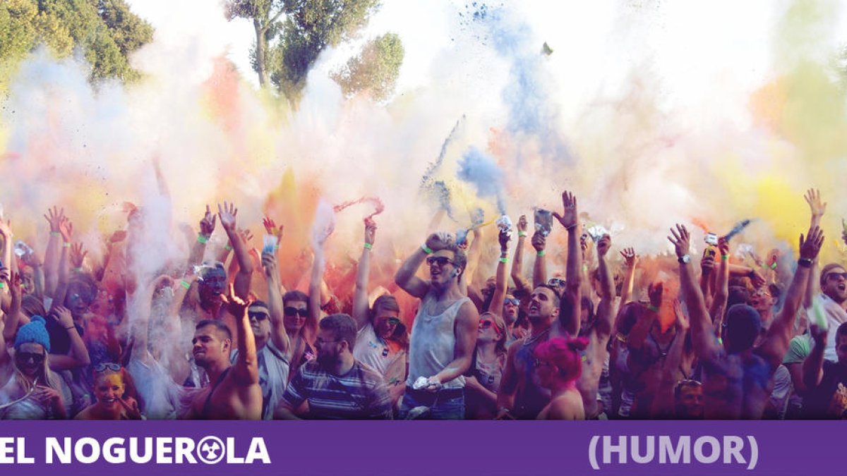 300.000 hindús i 'hipsters' es presenten a la Fira de l'Oli de les Borges pensant-se que era una festa Holi