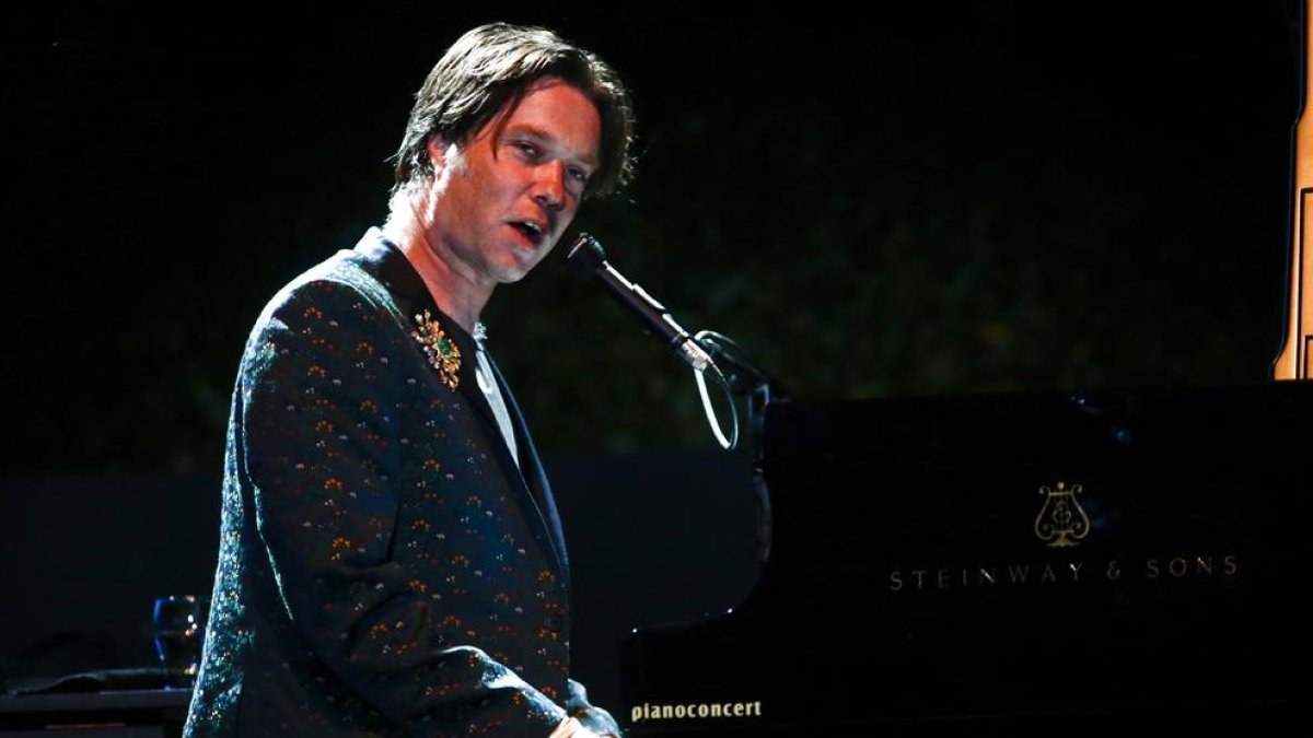 Rufus Wainwright, dilluns a la nit als Jardins de Pedralbes.