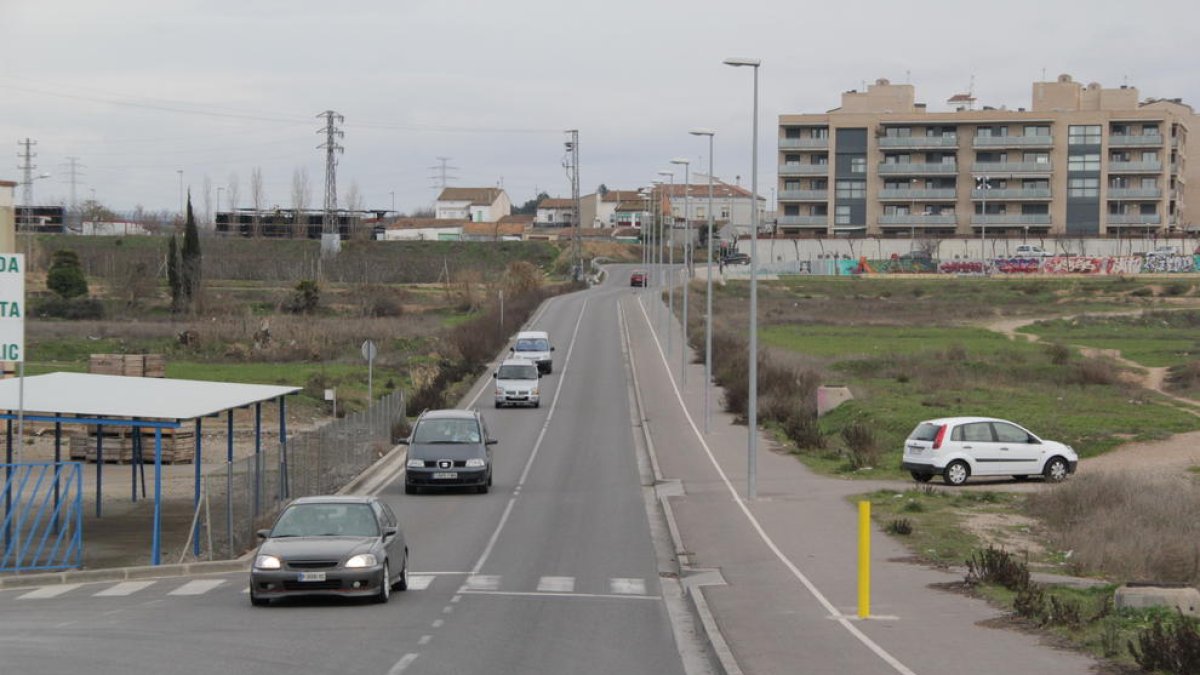 El actual t vial Víctor Torres, que conecta la Ll-11 con la calle Palauet de La Bordeta.
