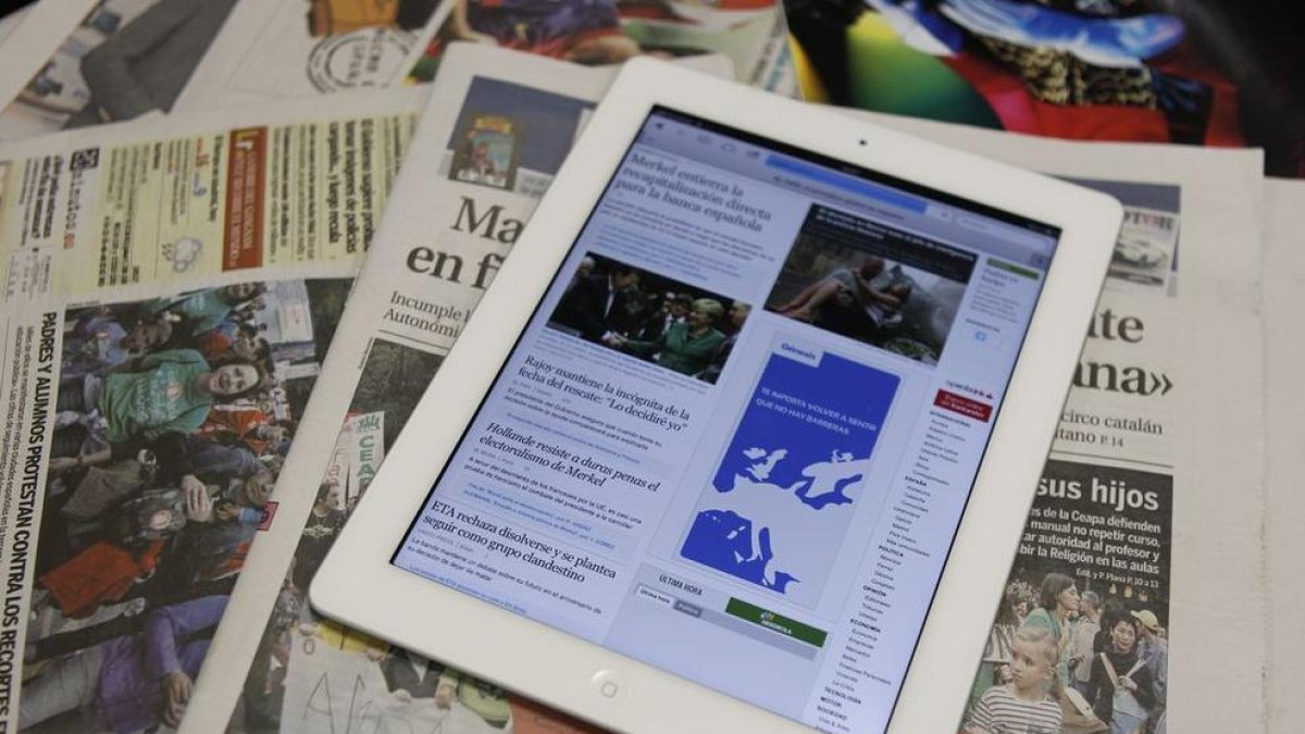 UGT demana al Govern que apliqui ja l'IVA reduït als diaris digitals