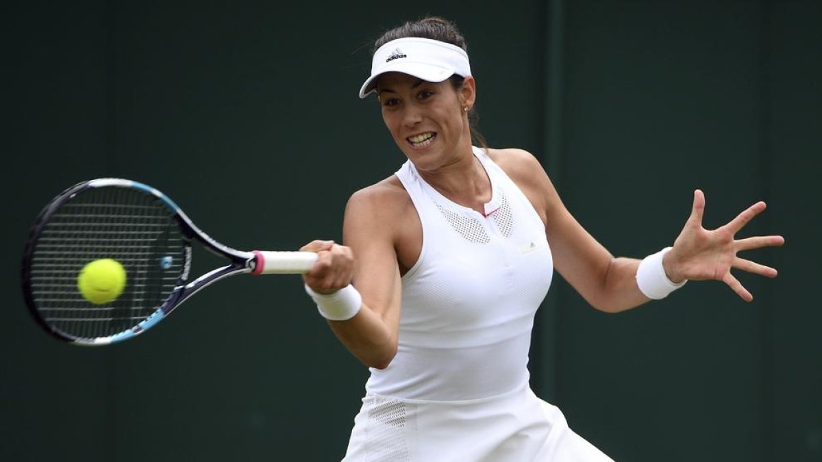Garbiñe Muguruza no tuvo problemas en su debut en el All England Club.