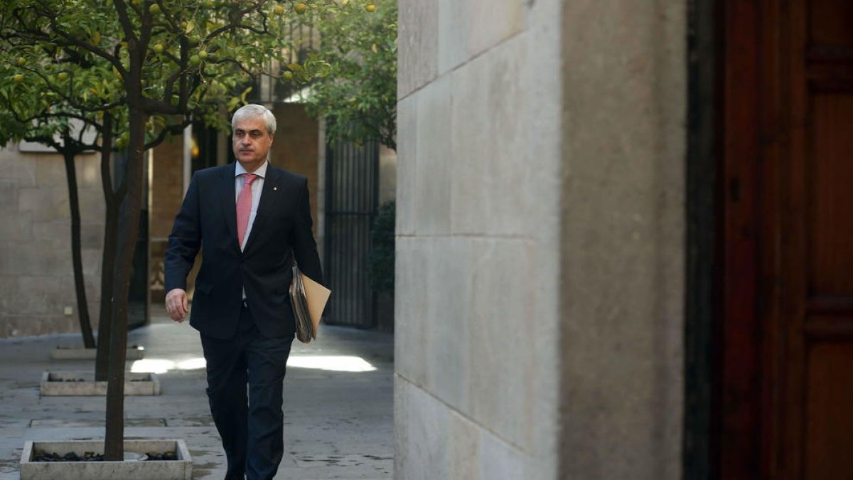 El exdiputado de Junts pel Sí Germà Gordó en foto de archivo de su época como conseller de Justicia.