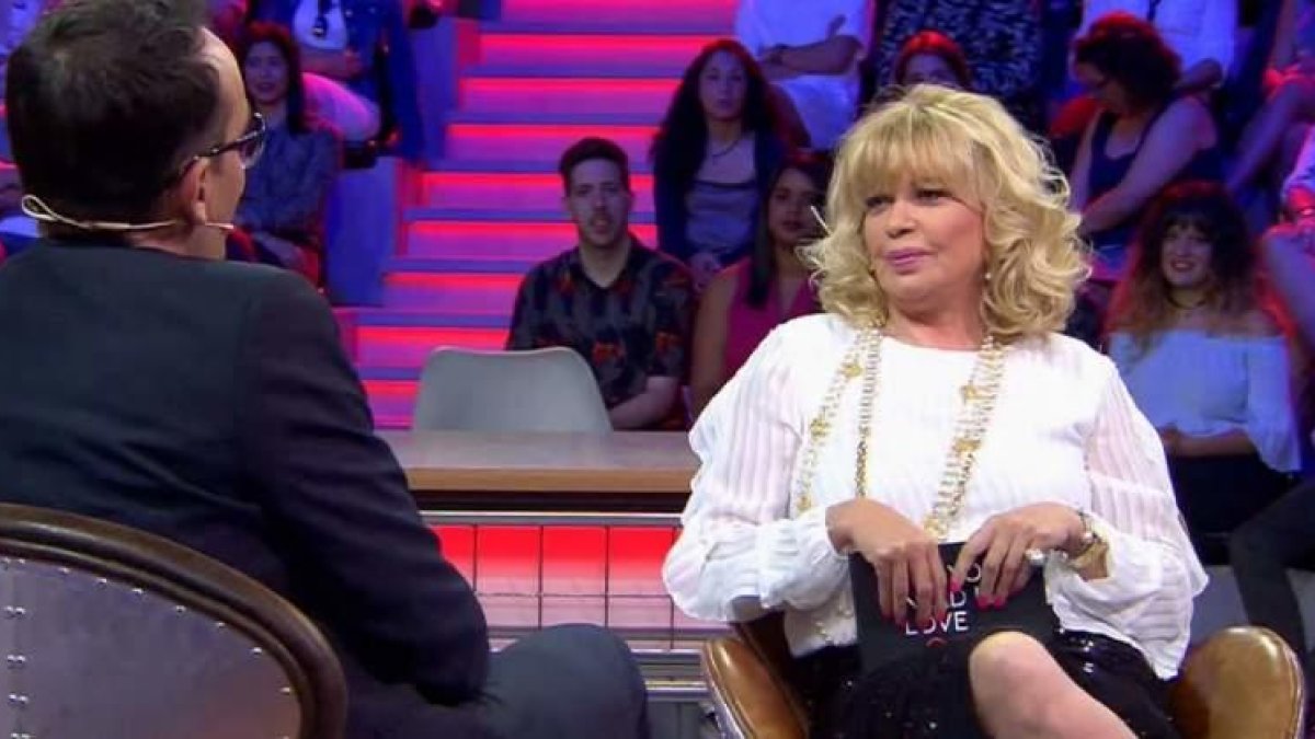 Bárbara Rey amb Risto Mejide.