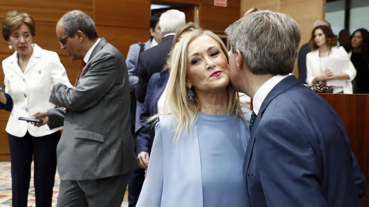 La presidenta de la Comunitat de Madrid, Cristina Cifuentes.