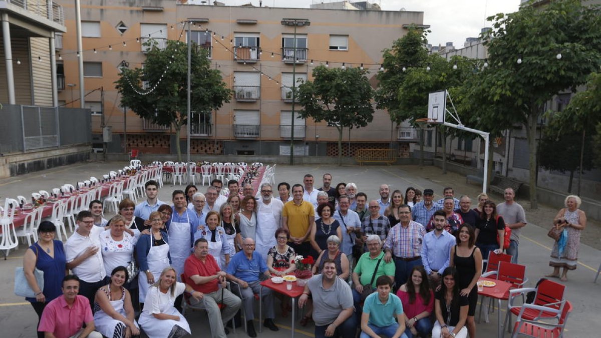 Batet participó ayer en la cena de verano del PSC de Lleida.