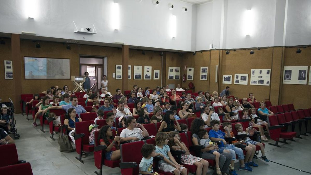 Público familiar ayer en una de las proyecciones del festival.
