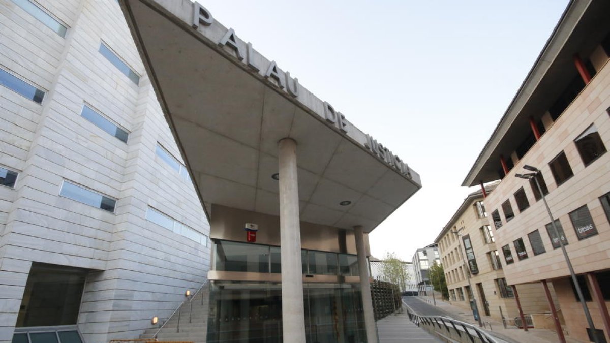 Imatge dels jutjats de Lleida.