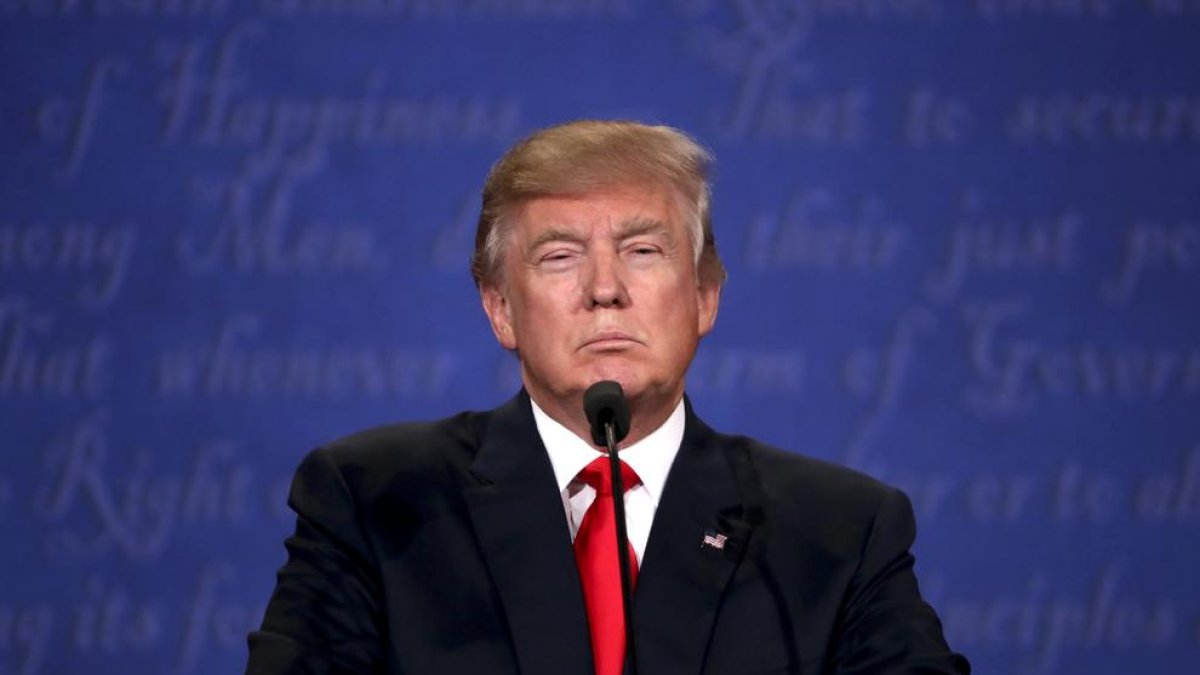 Imagen de archivo del presidente estadounidense Donald Trump.