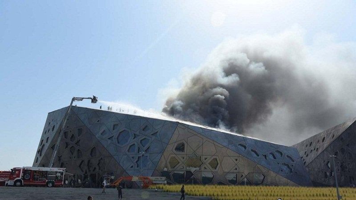 La nueva Ópera de Kuwait sufre un incendio