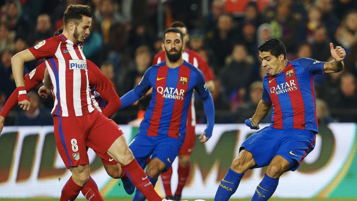 El uruguayo fue ayer doble protagonista.