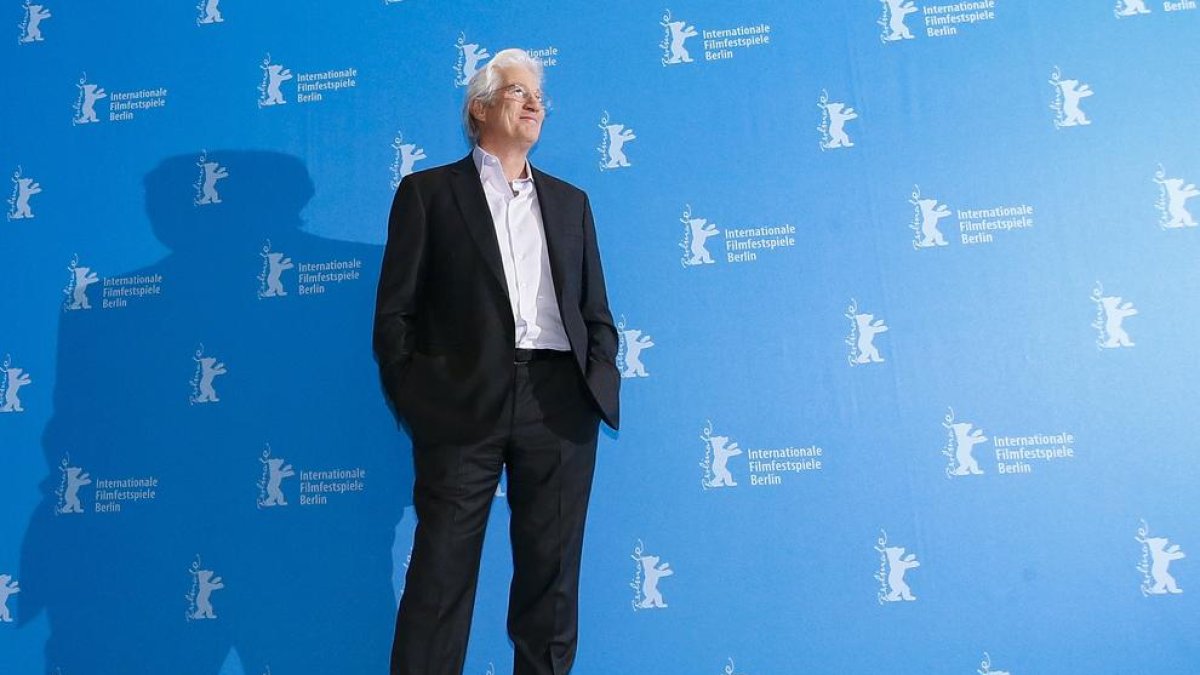 El actor estadounidense presentó ayer en el festival de Berlín su nueva película, ‘The Dinner’.