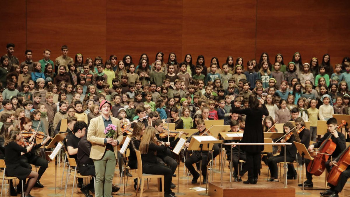 L’Auditori va acollir la clausura de la setmana cultural del Conservatori, amb una cantata basada en l’òpera ‘Follet’, d’Enric Granados.