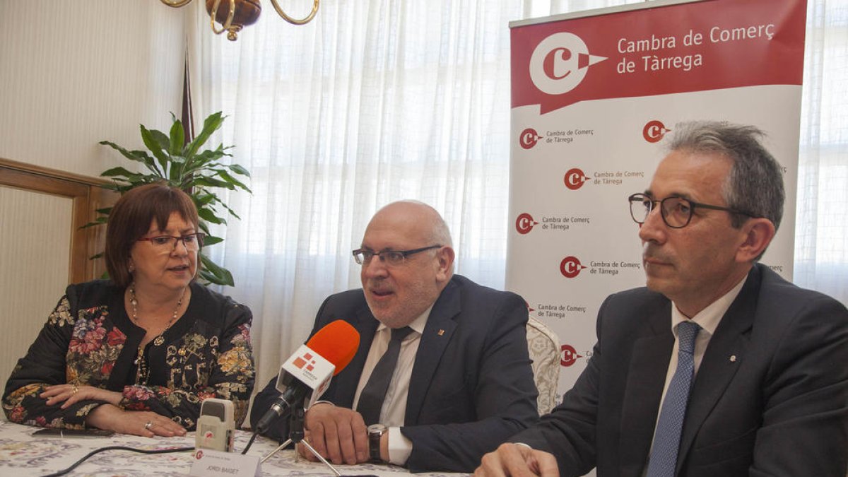 Baiget assegura a Tàrrega que s'està consolidant la reactivació econòmica