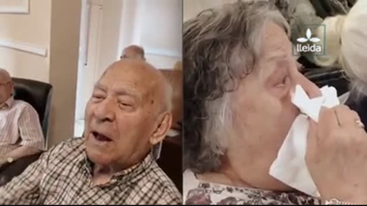 Centre Geriàtric Lleida celebra el Sant Jordi reunint residents i familiars en una emotiva videoconferència