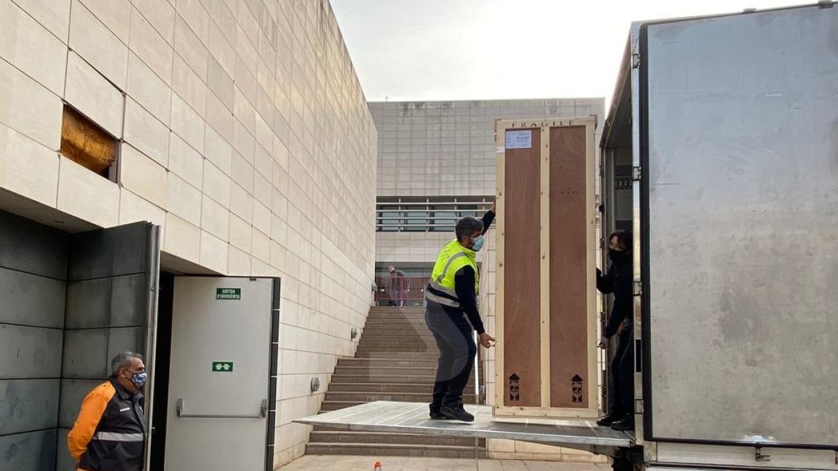 El Museu de Lleida entrega les obres de la Franja