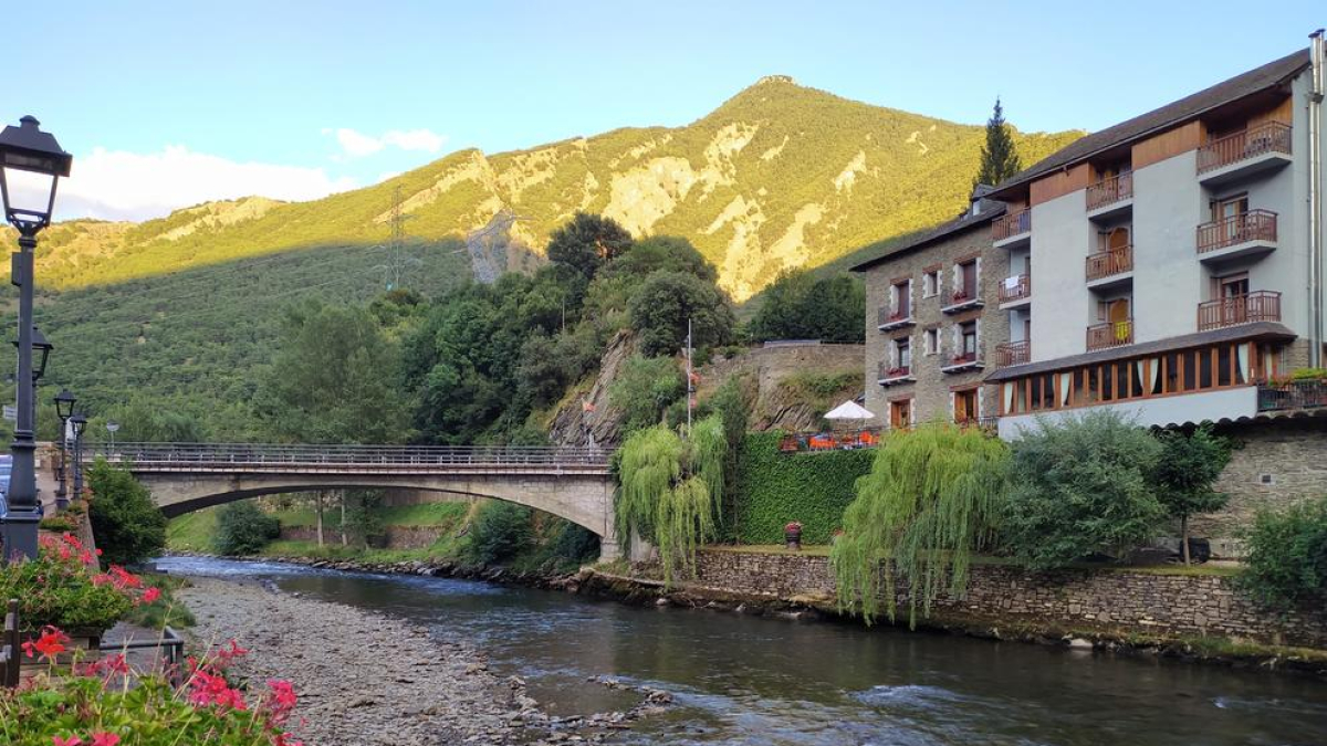Llavorsí, precioso pueblo de montaña del Pallars Sobirà. Elvira Balsas.