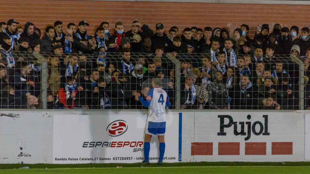 Ambient de gala al Mollerussa Getafe de la Copa del Rei