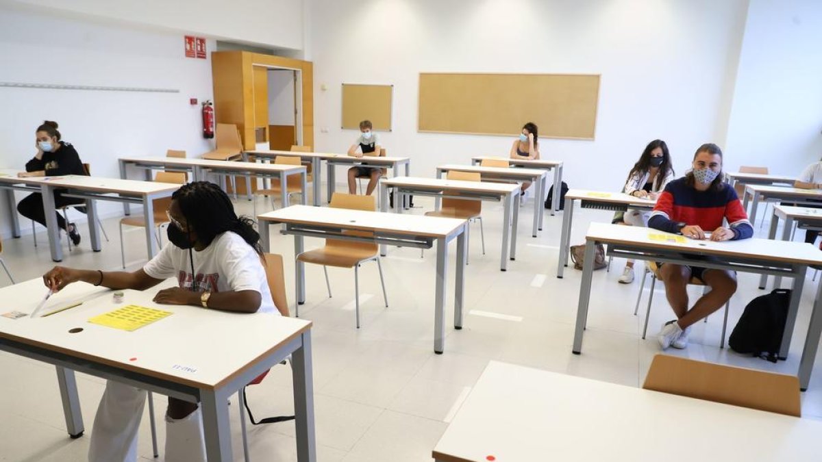 Inicio de la Selectividad de septiembre