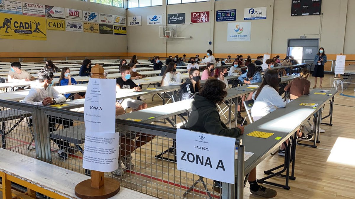 Selectivitat 2021 a Lleida, Tàrrega i la Seu d'Urgell