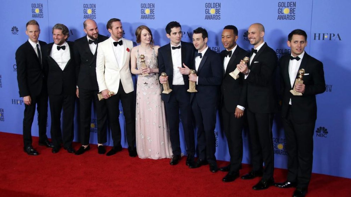 ‘La la Land’ ya triunfó en la gala de los Globos de Oro.