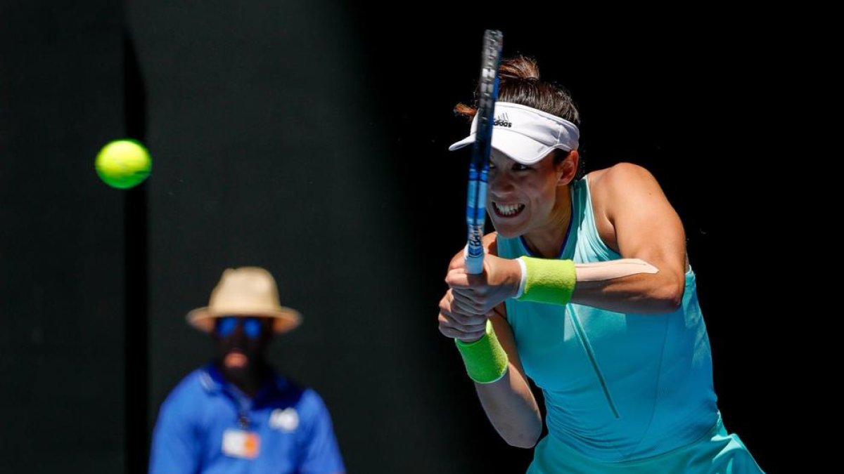 Muguruza, apeada en Australia por la estadounidense Vandeweghe