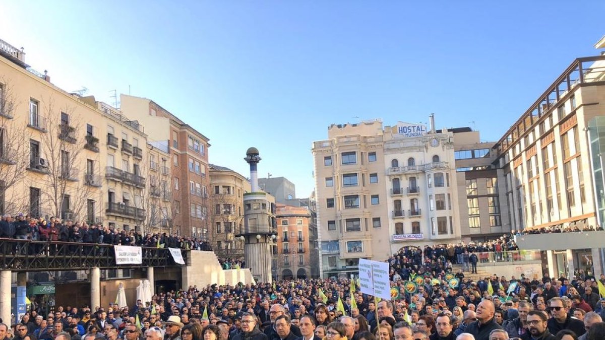 Manifestación en defensa del campo