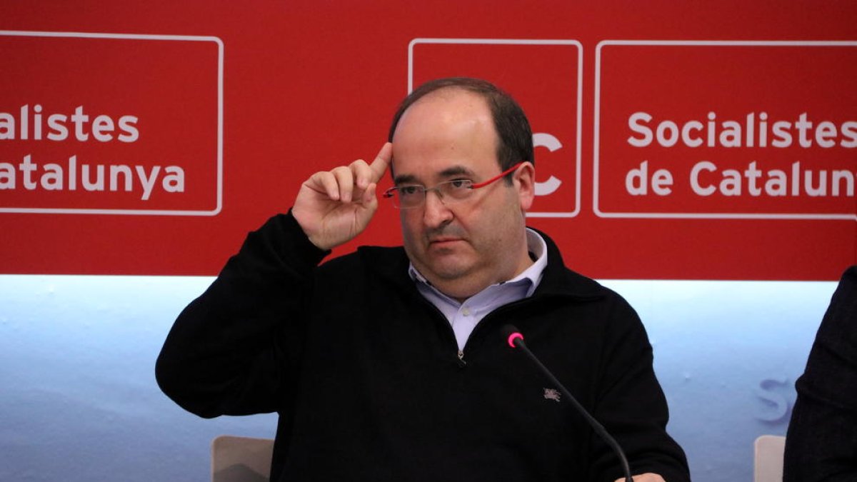 Imatge del secretari general del PSC, Miquel Iceta.