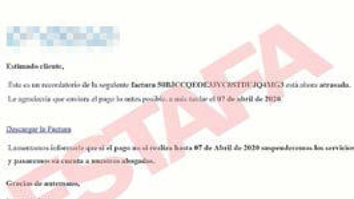 Estafes a costa del coronavirus