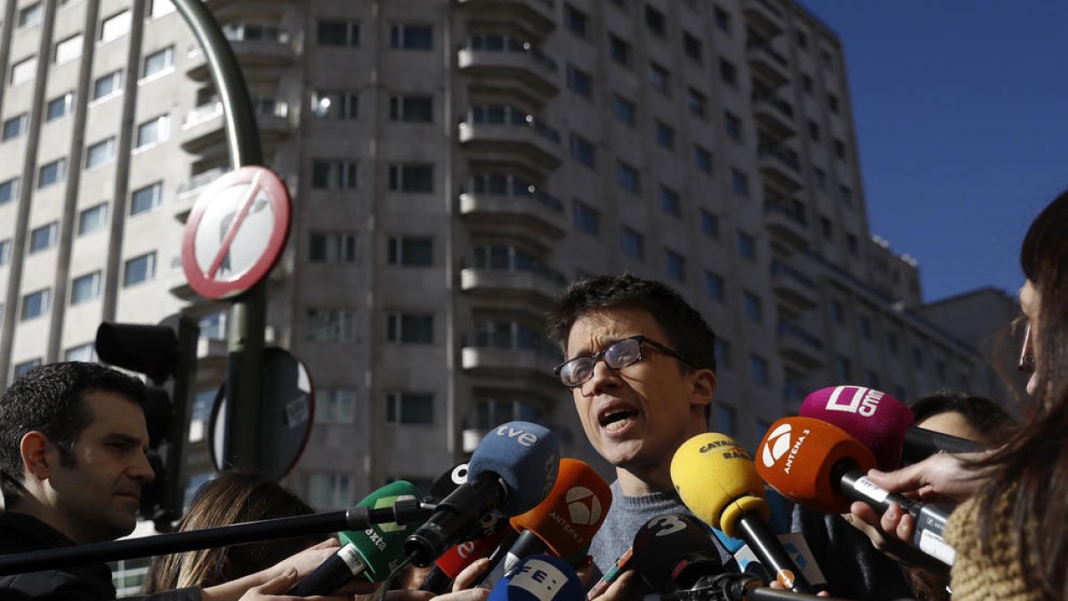 El secretari polític de Podem, Íñigo Errejón.
