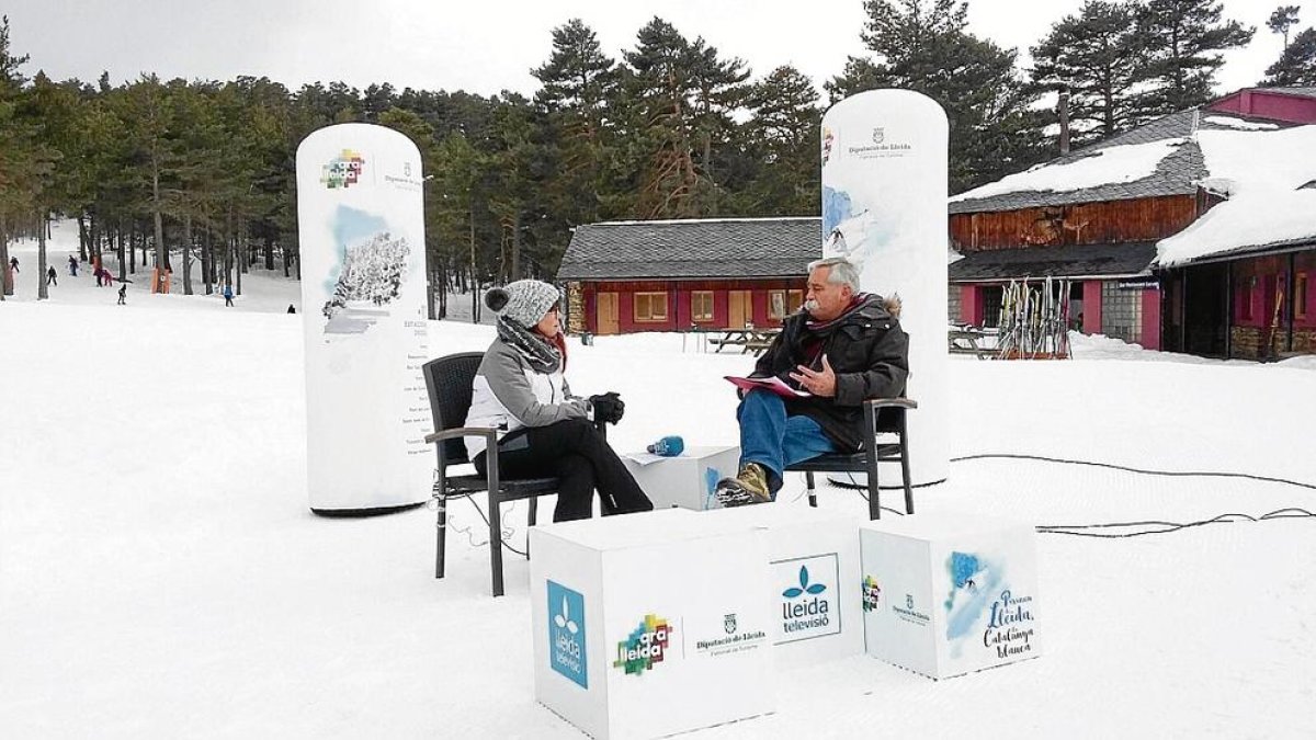Antoni Navinés, alcalde pedani de Vila i Vall de Castellbò.