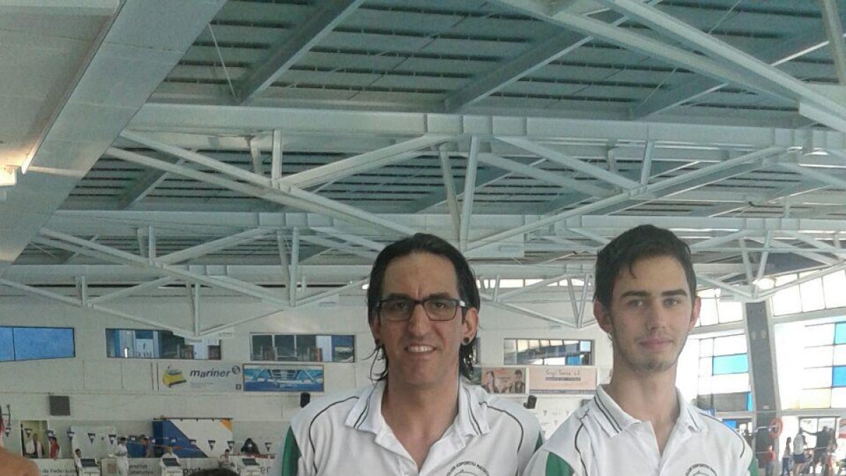 Iker Ruiz, campeón de Catalunya de natación adaptada