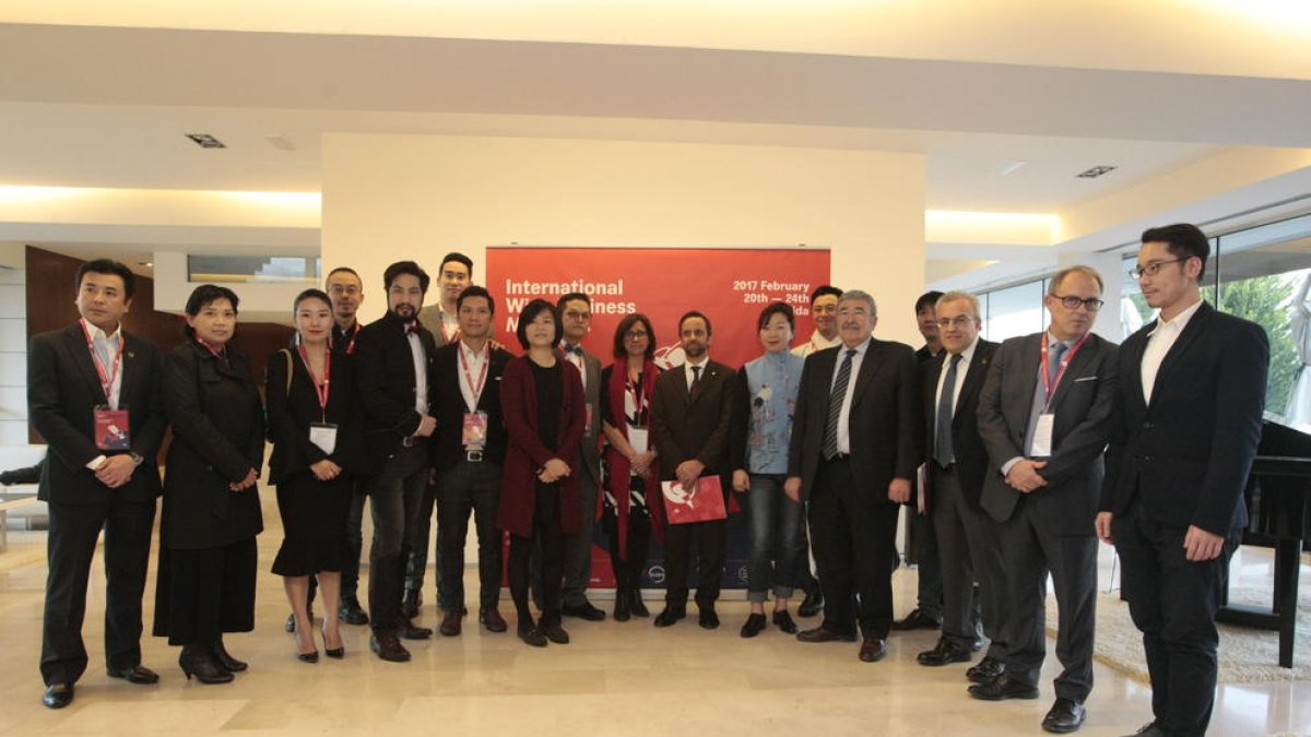 Recepció a dotze importadors de vi de Hong Kong i Taiwan a Lleida