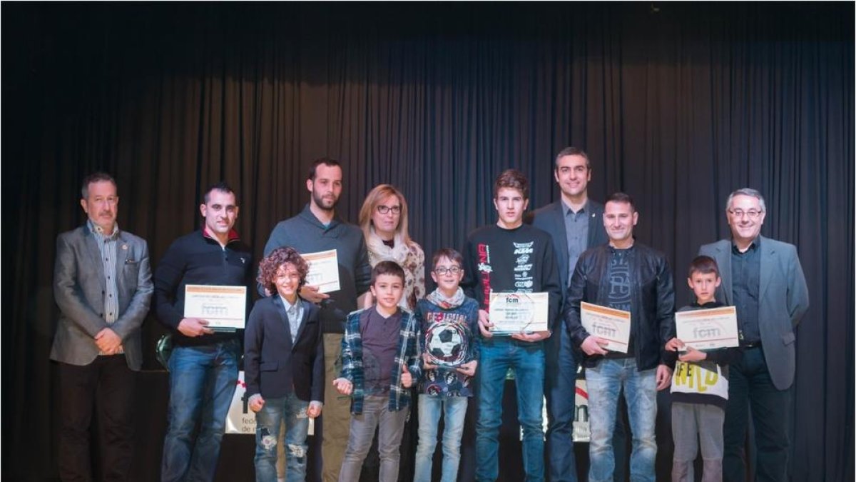 Montgai acoge la Gala de los premios provinciales de motociclismo