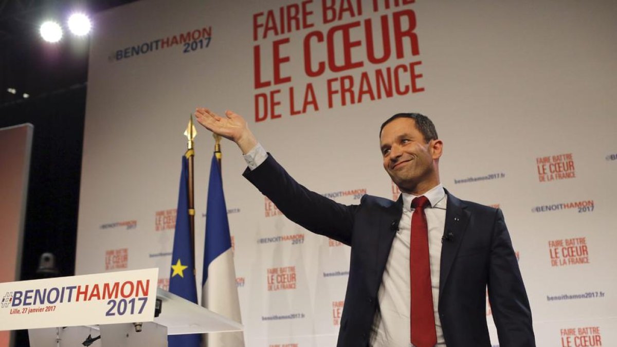 El exministro francés de Educación, Benoit Hamon.