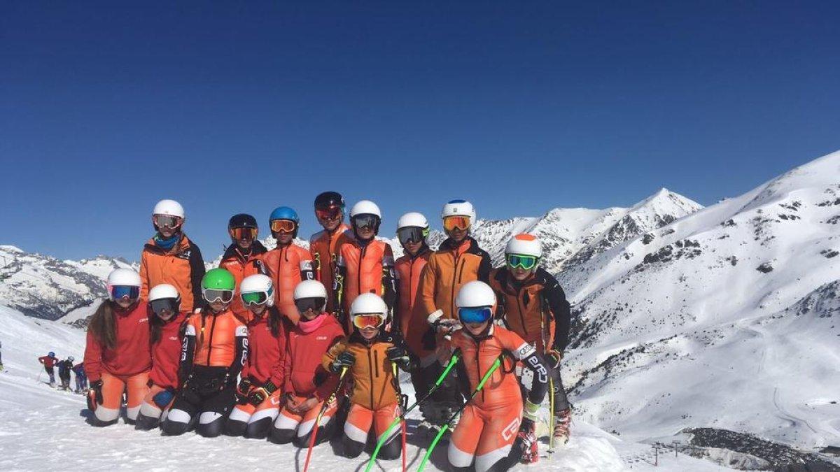 Podios para el CEVA aranés en las pistas de Boí Taüll y Cerler