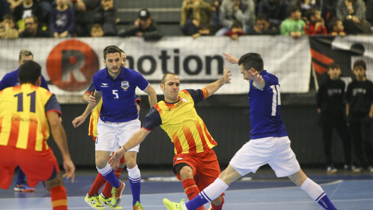 Catalunya cae ante Brasil en fútbol sala