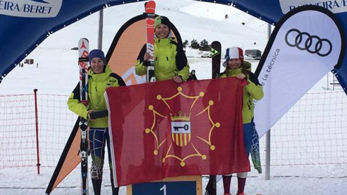 Triplet del CAEI al Montse Corominas