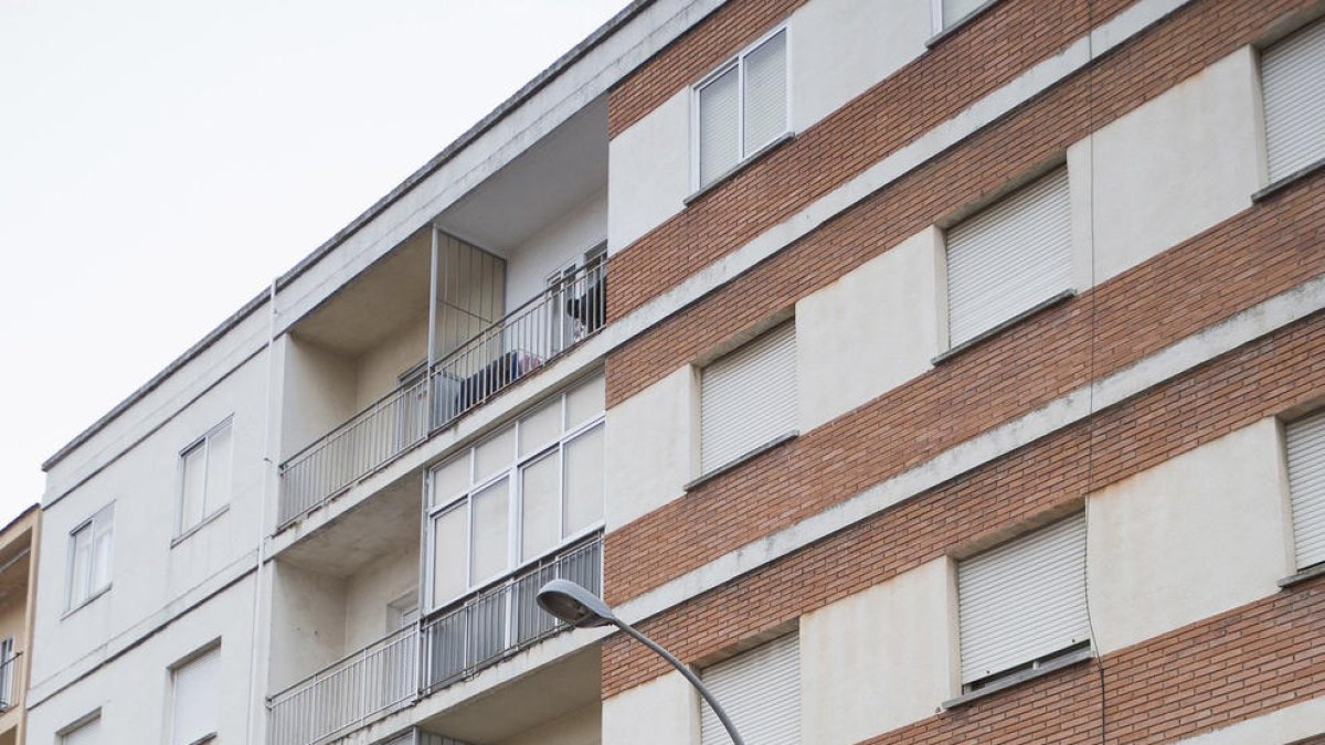 Imagen del inmueble donde murió la niña de seis años.