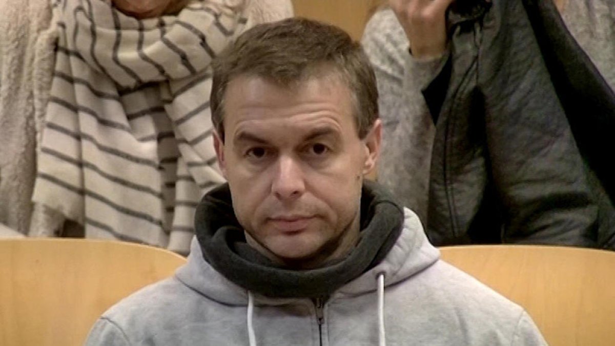 Antonio Ángel Ortiz durant el judici.