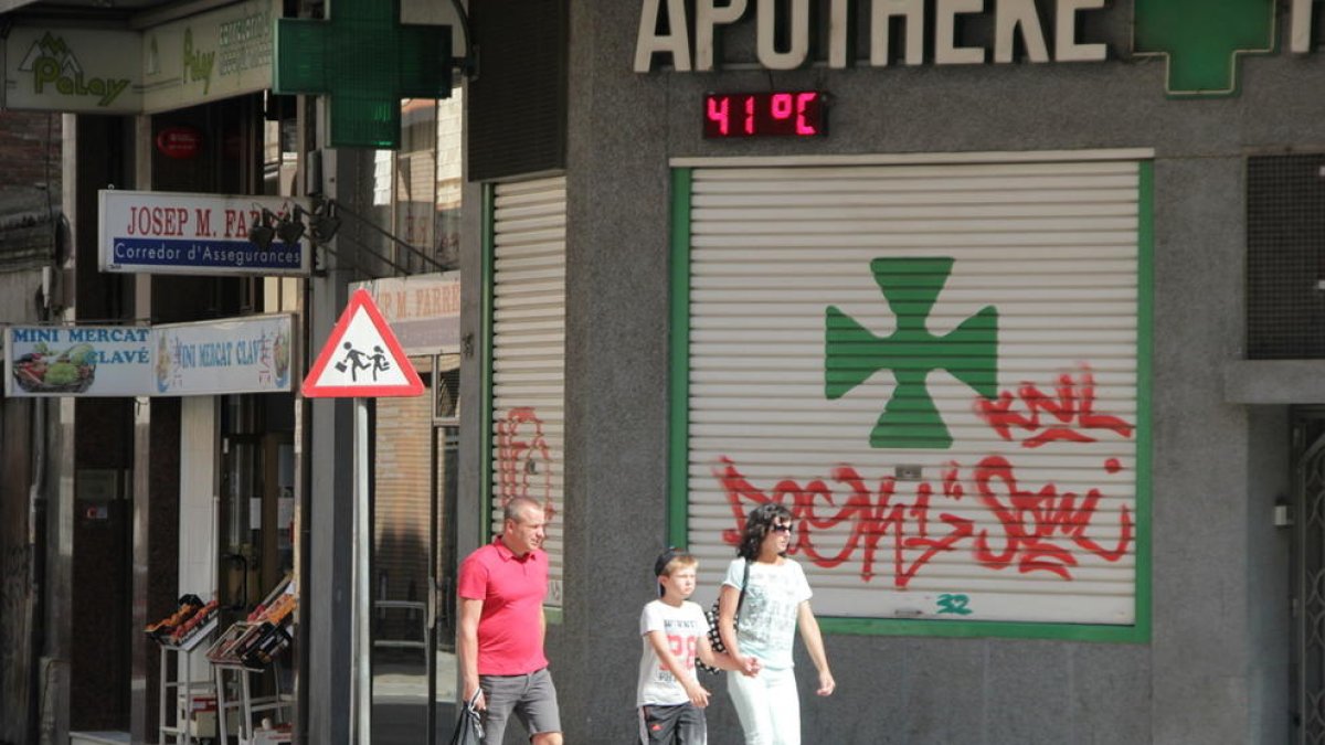 Lleida va viure l’estiu passat una onada de calor que va elevar els termòmetres per sobre dels 40 graus.