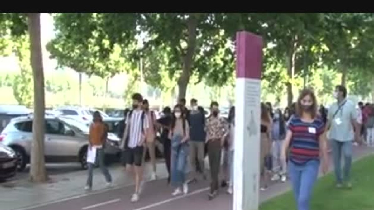 Arrenca la selectivitat a Lleida amb 13 aules menys que el 2020 tot i haver-hi cent alumnes més